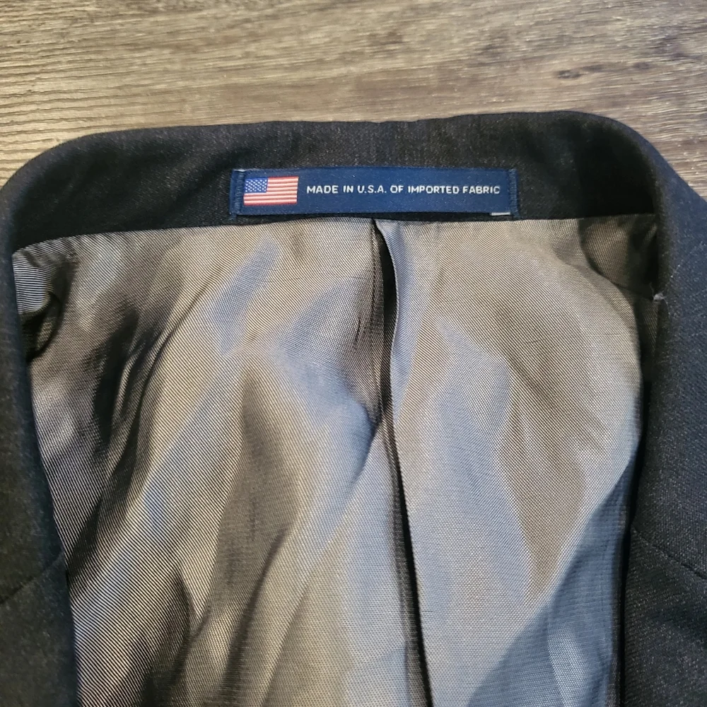 Hart Schaffner Marx New York Worsted Wool Blazer - Picture 7 of 14